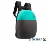 Notebook backpack Zipit 14" SHELL BLACKTURQUOISE (ZSHL-BG)