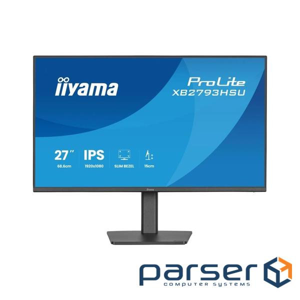 27" 16:9 IPS РК монітор, 1920х1080, 1 мс (MPRT), 1 20 Гц, 350 кд/м2, Adaptive Sync, 1 (XB2793HSU-B1)
