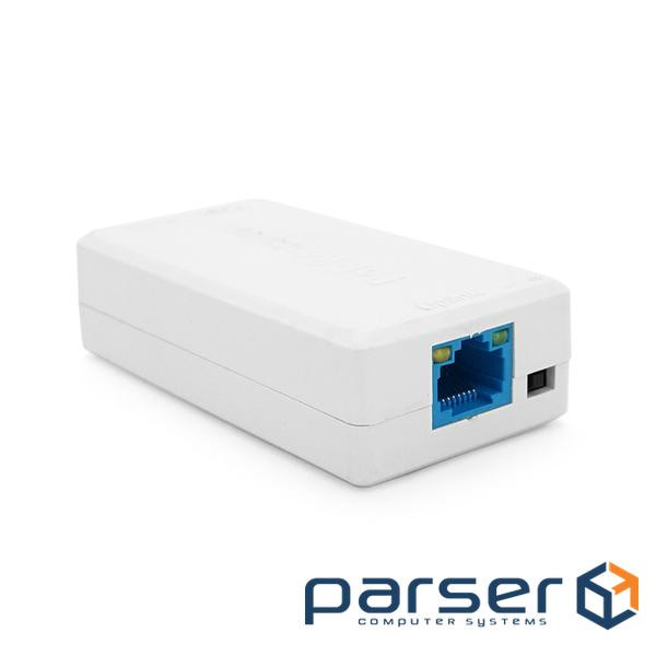 POE подовжувач-дільник RITAR 1 / 2 ( 1 Вх -2 Вих, 10 / 100Mpbs POE ) 44-57V- 24W, Пере (102JL 250м)