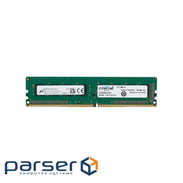 Оперативна пам'ять  Crucial 4 GB DDR4 2133 MHz (CT4G4DFS8213)