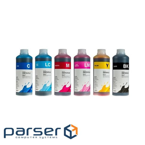 Чорнило InkTec Epson R270/290 RX590/610/690 6*1L, B/C/LC/M/LM/Y (E0010-6SET1L)