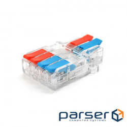 LT-624 LT-624 2x4-wire push-on terminal block for distribution boards (LT-624 transparent )