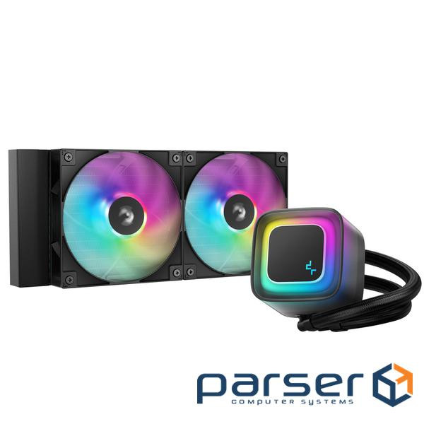 Система водяного охлаждения DeepCool LE240 V2 (R-LE240-BKAMMC-G-2), Intel: 1851/1700/1200/1150/1151/