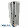 Шафа 19 "42U, 610х865 мм (Ш * Г), посилений, перфоровані двері (66%), сірий (UA-MGSE4268MPG)