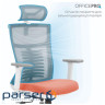 Офісне крісло OfficePro Balance OC550-W-DG-OR