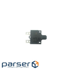 Запобіжник 5А, 250VAC, 50VDC кнопковий тепловий автоматичний, 1P, black (L2 / 88)