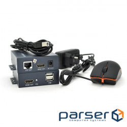 Одноканальний активний подовжувач HDMI сигналу UTP кабелю. Дальність (YT-SCPE HDM-100m1080Р) -USB)