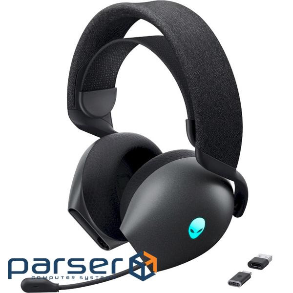 Навушники Dell Alienware Tri-Mode Wireless AW725H Black (545-BBFW)