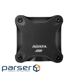 SSD ADATA SD620 512GB USB 3.2 520/460Mb/s Black (SD620-512GCBK)