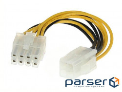 Life cable for ATX processor 4 pin F - 8 pin M, 0.2m (S0720)