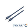 CANYON cable CC60SC10 C-C 60W 1m Silicon Dark blue (CNS-CC60SC10DB)