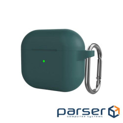 Чохол ArmorStandart Hang Case для Apple AirPods 3 Dark Green (ARM60309)