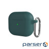 Чохол ArmorStandart Hang Case для Apple AirPods 3 Dark Green (ARM60309)