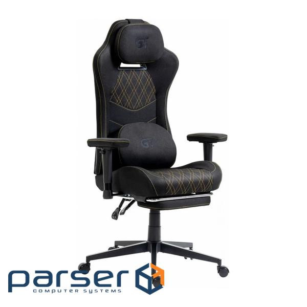 Крісло ігрове GT Racer X-2407 Black/Orange (X-2407 Fabric Black/Orange)
