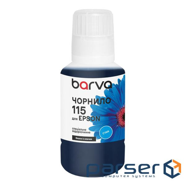 Чорнило Barva Epson 115 140 мл, special cyan OneKey (E115-873e)