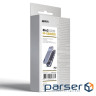 Концентратор Armorstandart For MacBook M-Series HDMI 4K, RJ45, PD, 3USB, SD, microSD Grey (ARM69367)