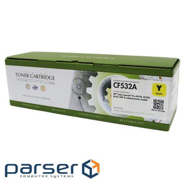 Картридж Static Control HP CLJ CF532A (205A) 900ст yellow (002-01-SF532A)