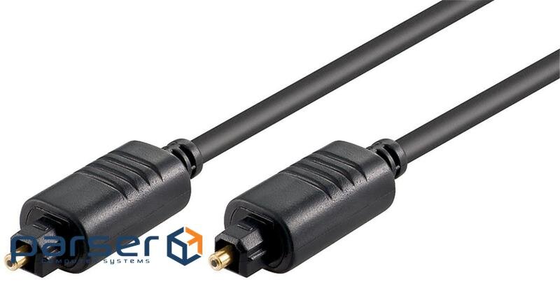 Кабель Goobay аудіо оптичний Toslink 5.0m, D=5.0mm OpticalFiberD=1.0mm (75.05.1223-1)