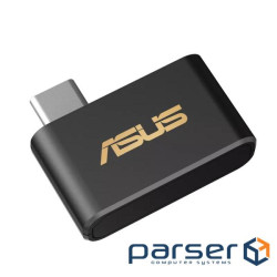 Беспроводной адаптер Asus USB-BE93 MINI (90IG0AK0-MO0B00) (WiFi 7, BE6500, Tri-band, USB-С, Realtek)