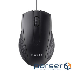 Мишка Havit MS80 USB Black (6939119036607)