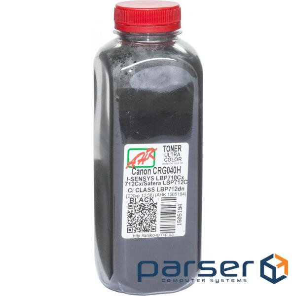 Тонер Canon LBP-710/712, 220г Black AHK (1505194)