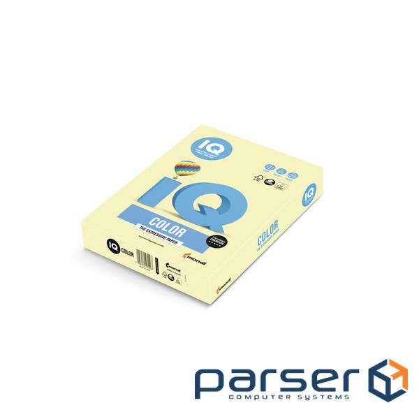 Папір Mondi IQ color А4 pastel, 160g 250sh Yellow (YE23/A4/160/IQ)