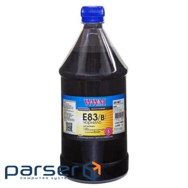 Чорнило WWM Epson Stylus Photo T50/P50/PX660 Black 1000г (E83/B-4)