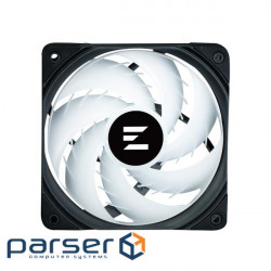 Корпусний вентилятор Zalman AF120 ARGB, 120мм , 600-2000rpm, 4pin PWM, 3pin+5VARG (ZM-AF120ARGBBLACK)