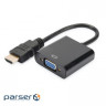 Перехідник HDMI to VGA Digitus (DA-70461)