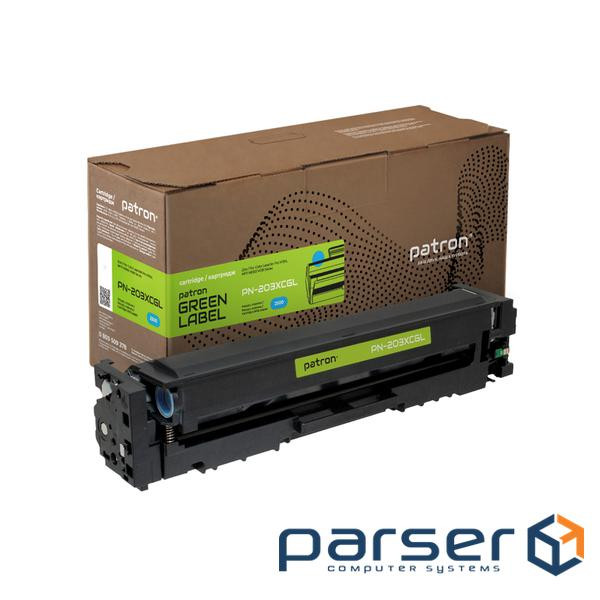 Картридж Patron HP 203X (CF542X) yellow Green Label (PN-203XYGL)