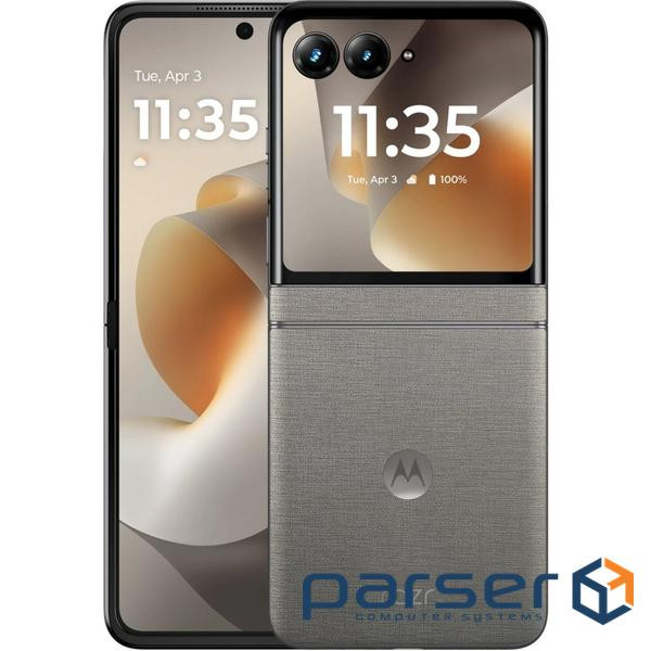 Смартфон Moto Razr 70 8/256 Hematite(Stone grey)(PBB60052UA) (PBB60052UA 8/256 Hematite)