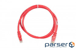 Патч корд 2E Cat 6,UTP,RJ45, 26AWG ,7/0.16 Cu, 1.00 m, PVC,Red (2E-PC6COP-100RD)