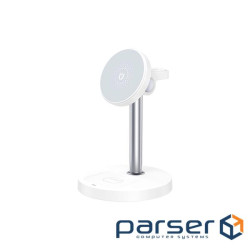 Зарядний пристрій XO Wireless 15W white (CX038.white)