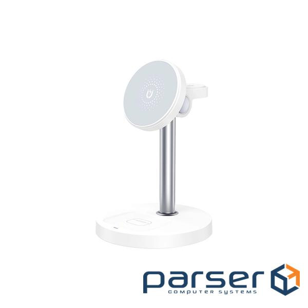 Зарядний пристрій XO Wireless 15W white (CX038.white)