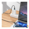Дата кабель USB 2.0 AM to Lightning 3.0m X91 Radiance black HOCO (6931474788702)