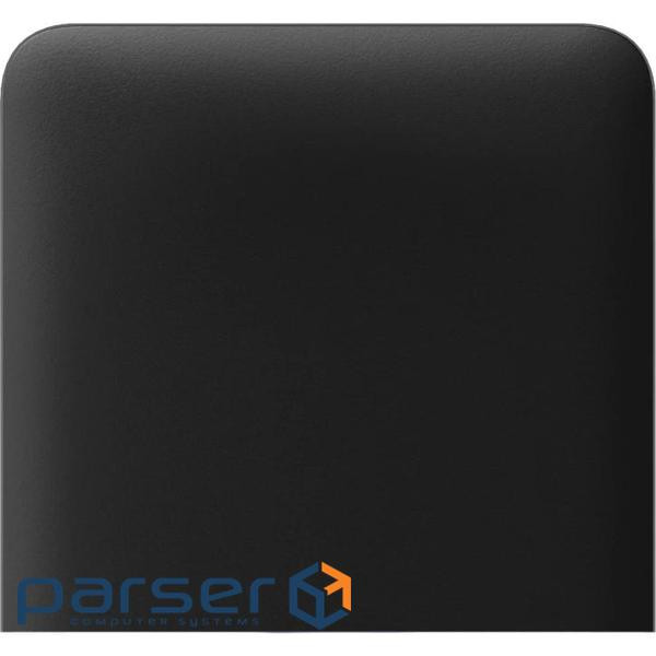 Кнопка Ajax SideButton (1-gang) black vertical