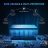 Кабель UGREEN CM219 HUB Type-C - 3xUSB with MicroUSB Power Port (Сірий ) (70336)