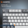 Дротова механічна клавіатура GamePro Genesis Metallic (MK110G) 87% Red switches