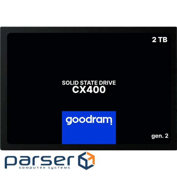 SSD GOODRAM CX400 2TB 2.5" SATA (SSDPR-CX400-02T-G2)