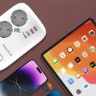 Мережевий фільтр COLORWAY CW-CHE34PDW White, 3 розетки, 2xUSB-C, 2xUSB, 2м 