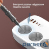 Мережевий фільтр COLORWAY CW-CHE34PDW White, 3 розетки, 2xUSB-C, 2xUSB, 2м 