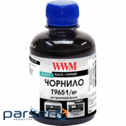 Чорнило WWM Epson WF-M5799DWF / WF-M5299DW 200г Black Pigmented (T9651/BP)