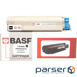 Toner cartridge BASF OKI C5650/5750 Black 43865740/43865740 (KT-C5650K) (BASF-KT-C5650K)
