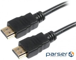 Multimedia cable HDMI to HDMI 1.0m Maxxter (VB-HDMI4-1M)