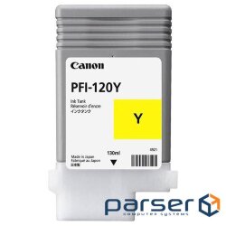 Cartridge Canon PFI-120 Yellow, 130ml (2888C001AA)