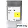 Картридж Canon PFI-120 Yellow, 130ml (2888C001AA)