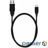 Дата кабель USB 2.0 AM to Micro 5P 1.2m Mediarange (MRCS138)