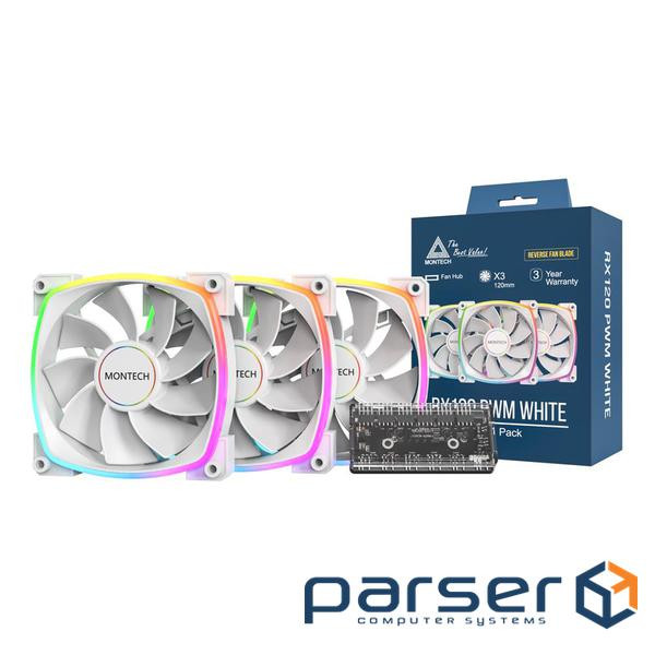 Корпусний вентилятор 120MM RX120 PWM (W31) MONTECH