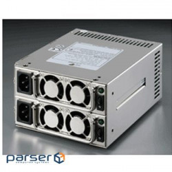 PS / 2 Блок живлення EMACS 420Вт (2х420Вт, MRW-6420P-R) з резервуванням (1 + 1), EPS12 (MRW-6420P / EPS)