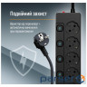 Мережевий фільтр живлення ColorWay CW-PSEA55SBK 5 розеток5м
